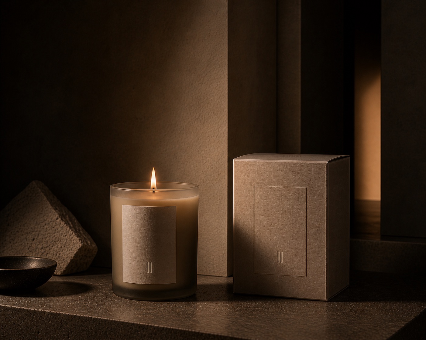 Premium home fragrance launch concept study by Avenquell Studio